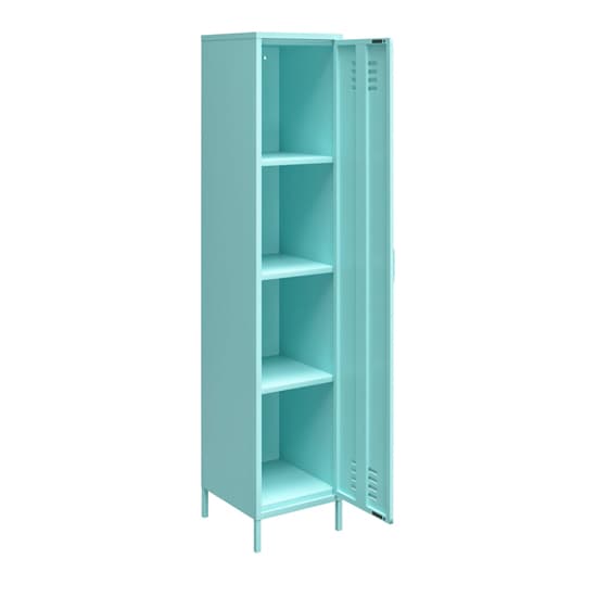 Cribbs Locker Metal Storage Cabinet With 1 Door In Mint_3