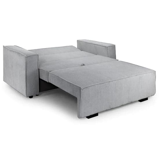 Cadiz Fabric 2 Seater Sofa Bed In Grey_2