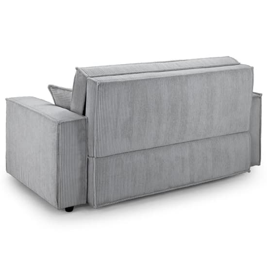 Cadiz Fabric 2 Seater Sofa Bed In Grey_3