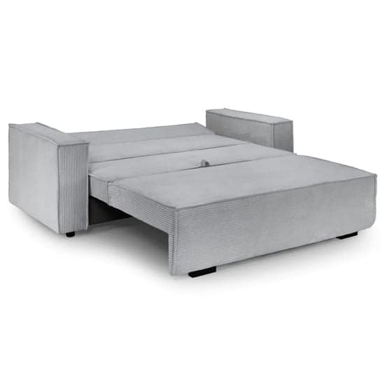 Cadiz Fabric 3 Seater Sofa Bed In Grey_2