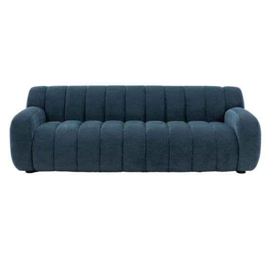 Caen Fabric 3 Seater Sofa In Blue_5