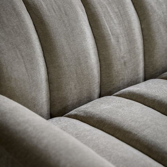 Caen Fabric 3 Seater Sofa In Cream_3