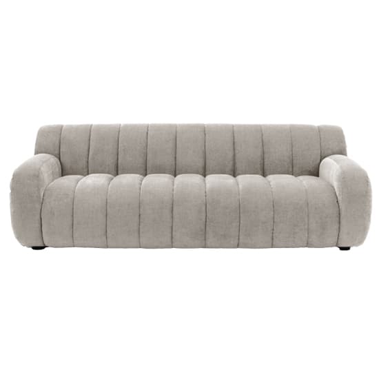 Caen Fabric 3 Seater Sofa In Cream_5