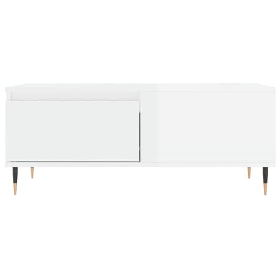 Caen High Gloss Coffee Table With 1 Drawer In White_3