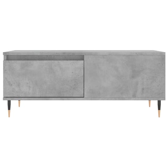 Caen Wooden Coffee Table With 1 Drawer In Concrete Effect_3
