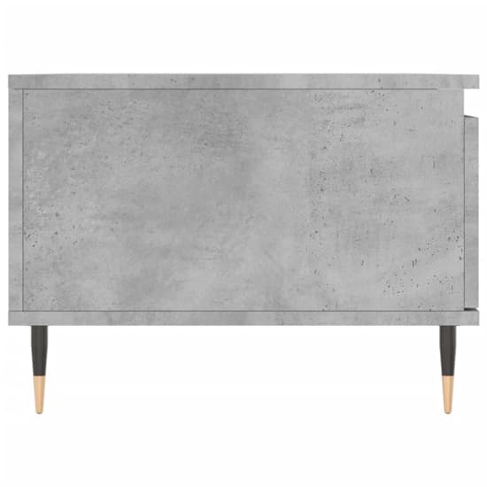 Caen Wooden Coffee Table With 1 Drawer In Concrete Effect_5