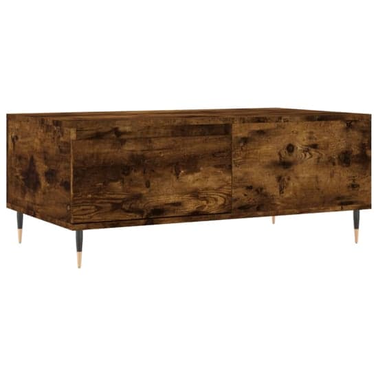 Caen Wooden Coffee Table With 1 Drawer In Smoked Oak_2