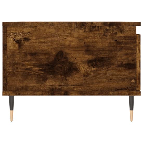 Caen Wooden Coffee Table With 1 Drawer In Smoked Oak_5