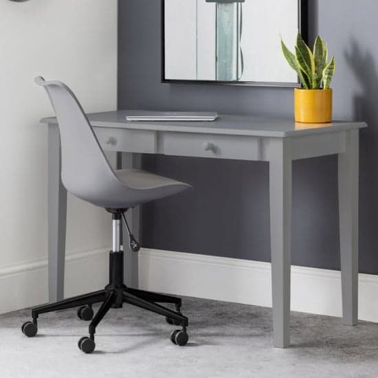 Cailyn Wooden Laptop Desk In Grey With Edolie Grey Chair_1
