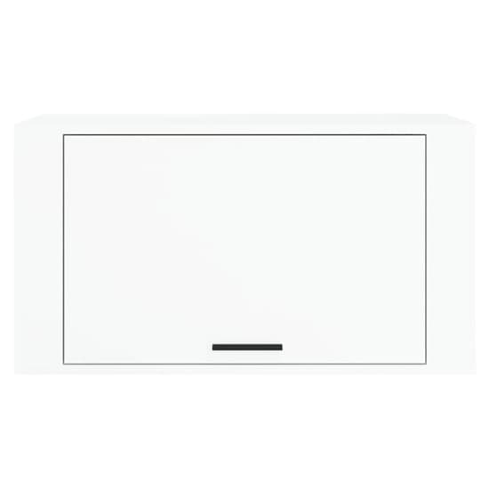 Cairns Wall Hung High Gloss Shoe Storage Cabinet In White_4