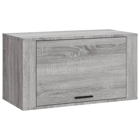 Cairns Wall Hung Wooden Shoe Storage Cabinet In Grey Sonoma Oak_2