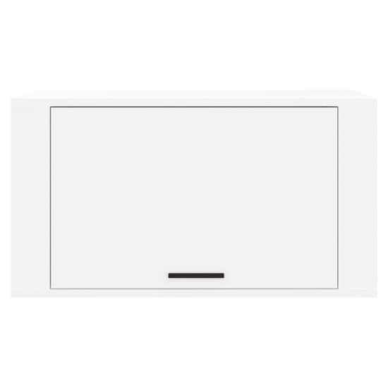 Cairns Wall Hung Wooden Shoe Storage Cabinet In White_3