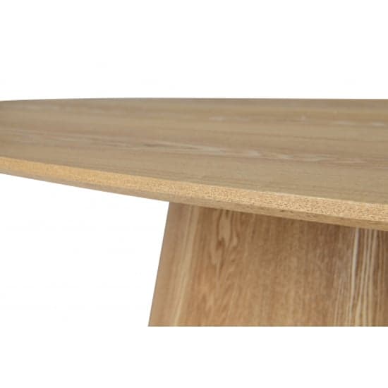 Cairo Dining Table Oval In Natural Wood Grain Effect_5