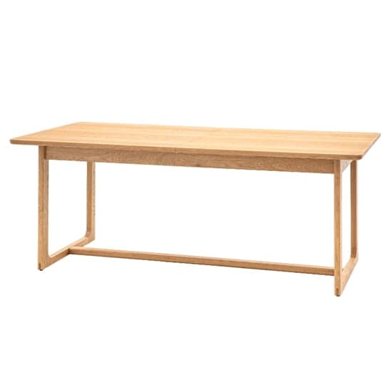 Cairo Extending Wooden Dining Table In Natural_2