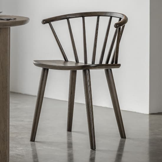 Cairo Mocha Wooden Dining Chairs In Pair_5