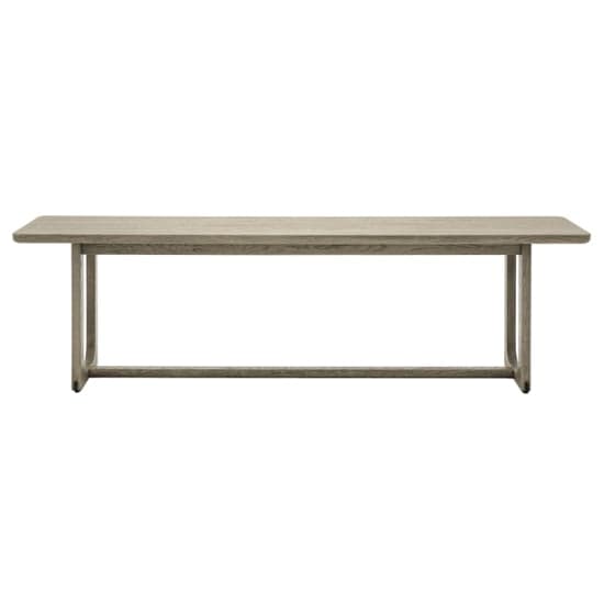 Cairo Wooden Dining Bench In Smoked Oak_2