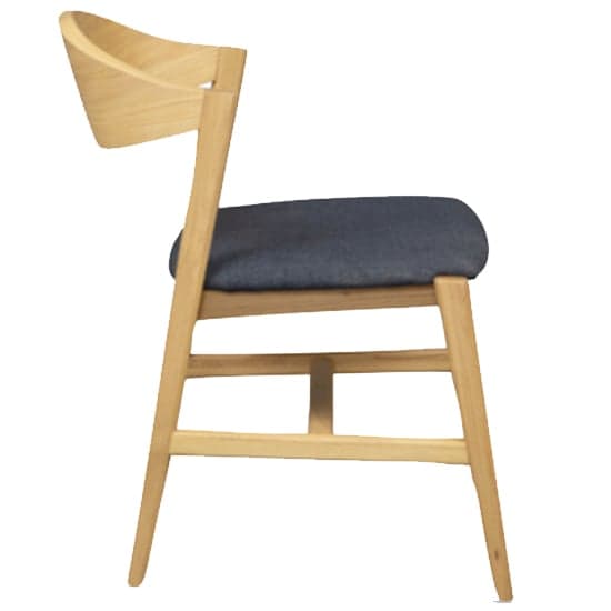 Cairo Wooden Dining Chair In Natural Oak_2