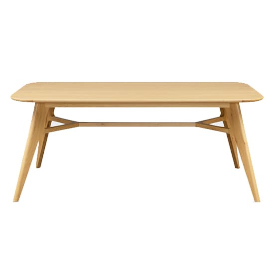 Cairo Wooden Dining Table Large In Natural Oak_1
