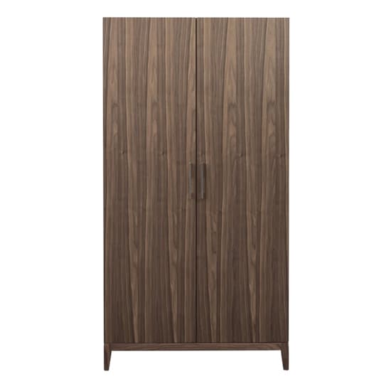 Cais Wooden Wardrobe With 2 Doors In Walnut_4