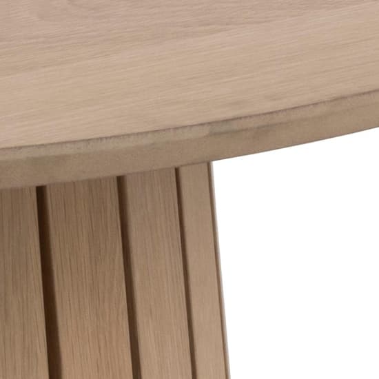 Calais Wooden Coffee Table Round In Pigmented White Oak_4