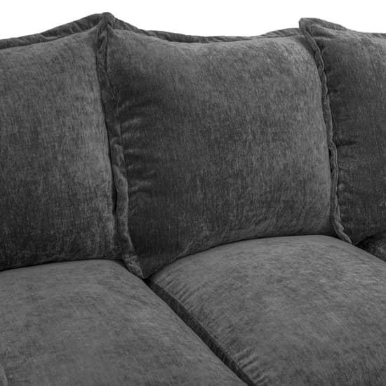 Calais Large Velvet Corner Sofa In Grey_3