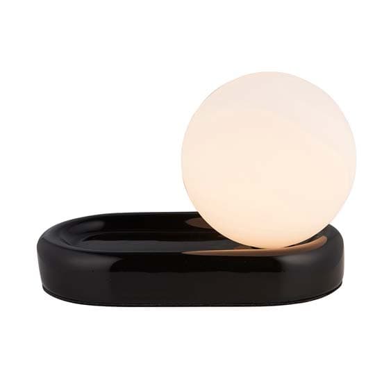 Calella Table Lamp With Black High Gloss Ceramic Base_5