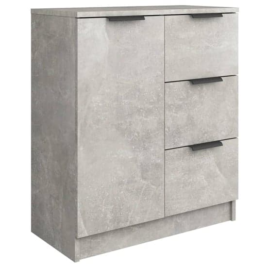Calix Wooden Sideboard With 2 Doors 6 Drawers In Concrete Effect_4