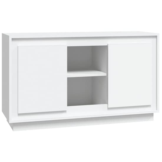 Callie Wooden Sideboard With 2 Doors In White_3