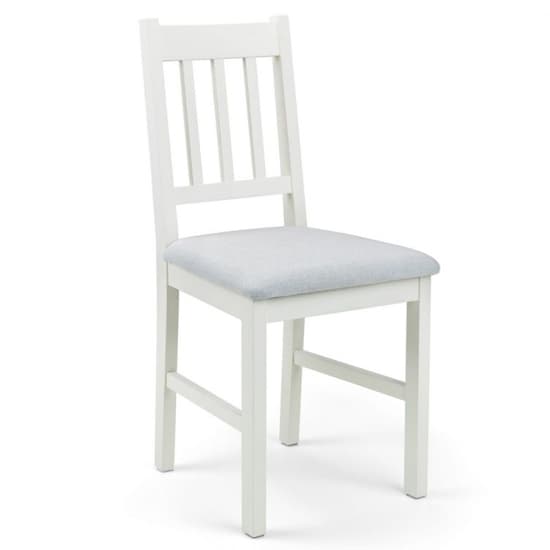 Calliope Ivory And Oak Wooden Dining Chairs In Pair_2