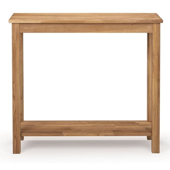 Calliope Wooden Console Table In Oak_3