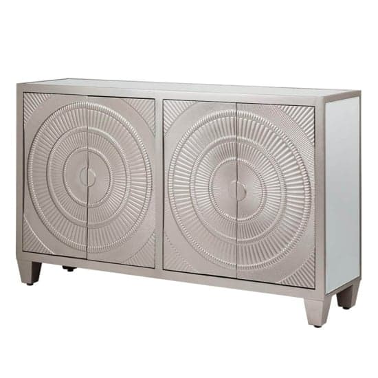 Canfield Mirrored Sideboard With 4 Doors In Champagne_3