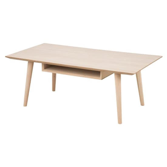 Canton Wooden Coffee Table With 1 Shelf In Oak White_2