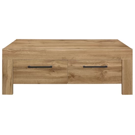 Canton Wooden Coffee Table With 4 Drawers In Oak_3