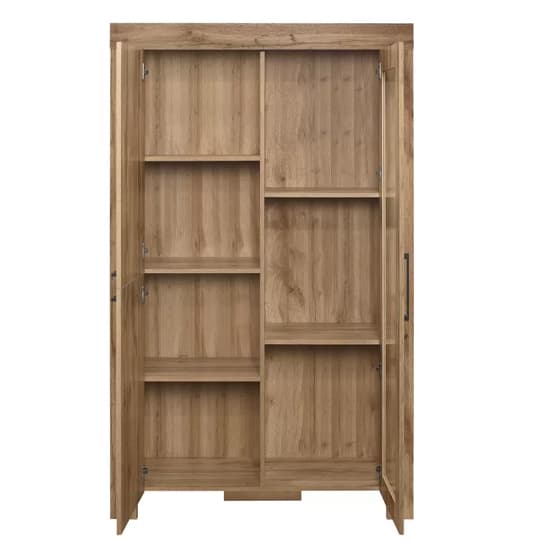 Canton Wooden Display Cabinet In Oak_4