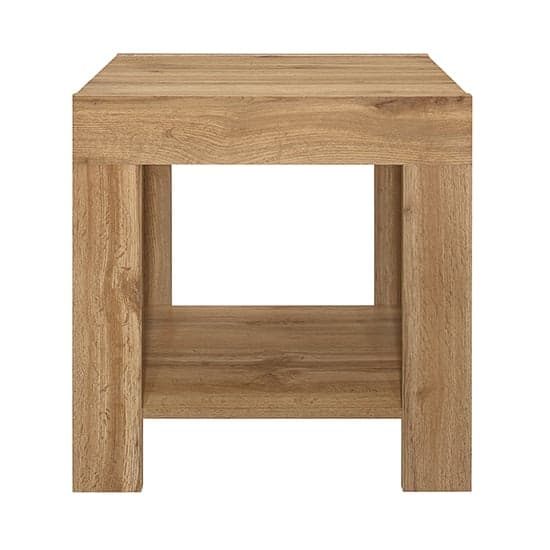 Canton Wooden Lamp Table Square In Oak_3