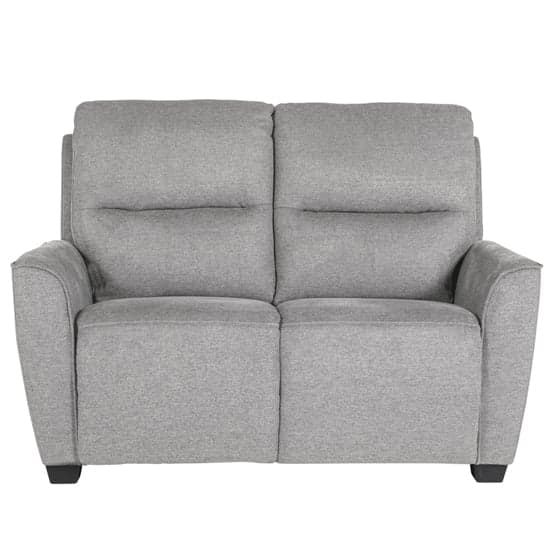Carly Chenille Fabric 2 Seater Sofa In Natural_2