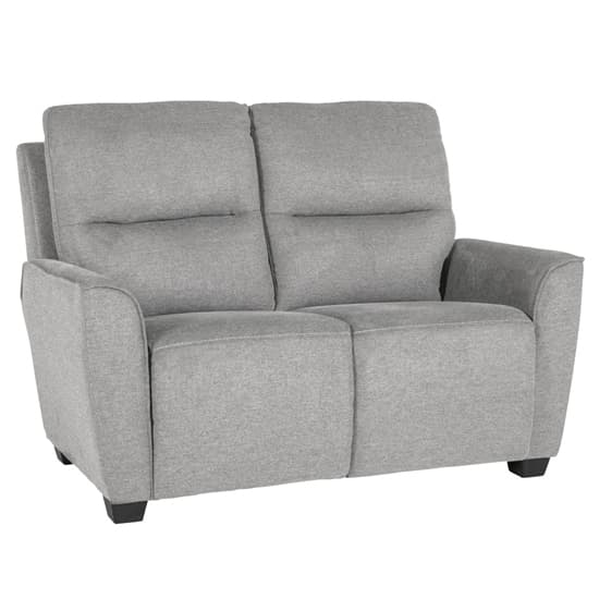 Carly Chenille Fabric 2 Seater Sofa In Natural_1