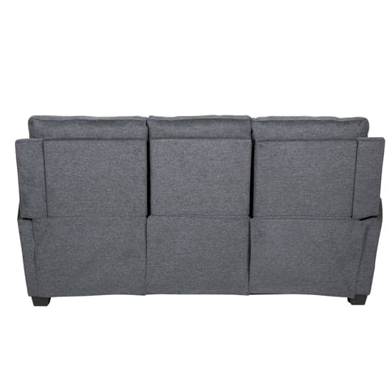 Carly Chenille Fabric 3 Seater Sofa In Charcoal_3