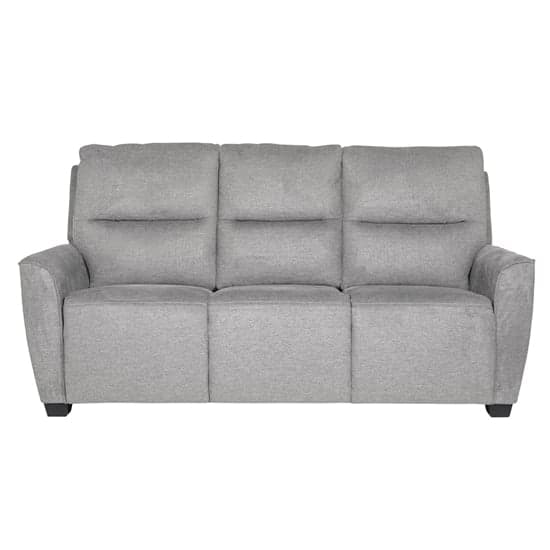Carly Chenille Fabric 3 Seater Sofa In Natural_2