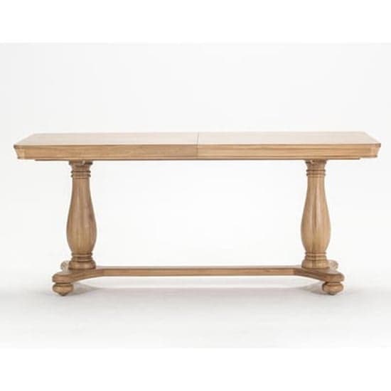 Carman Wooden Extending Dining Table In Natural_1