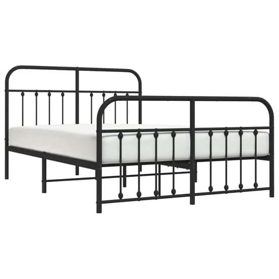 Carmel Metal Double Bed In Black_2