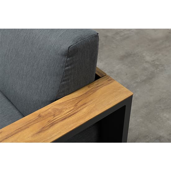 Carmo Fabric Corner Sofa With Footstool In Reflex Black_5