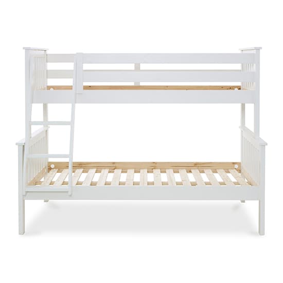 Carra Wooden Triple Bunk Bed In White_6