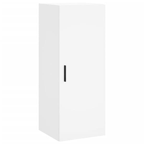 Carrara Wooden Wall Mounted Storage Cabinet In White_2