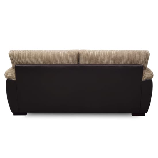 Carson Fabric 2 Seater Sofa In Beige And Brown_4
