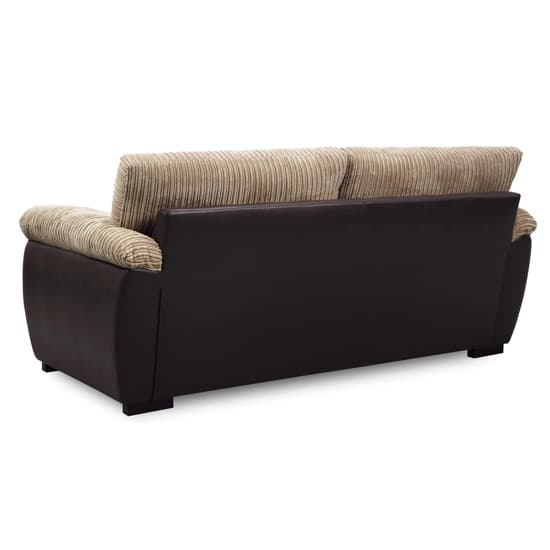 Carson Fabric 2 Seater Sofa In Beige And Brown_5