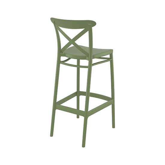 Carson Green Polypropylene And Glass Fiber Bar Chairs In Pair_5