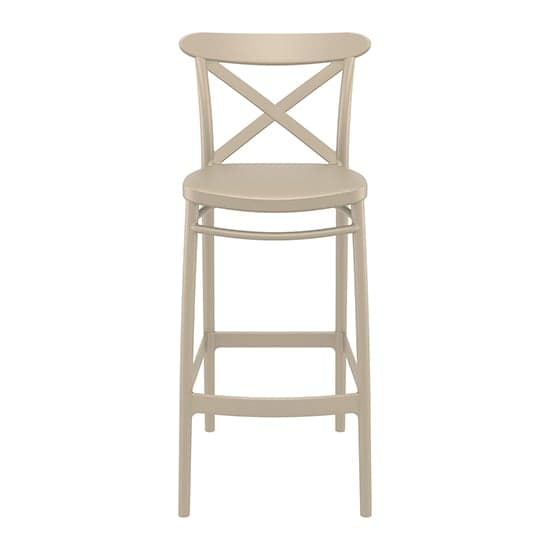 Carson Polypropylene And Glass Fiber Bar Chair In Taupe_2