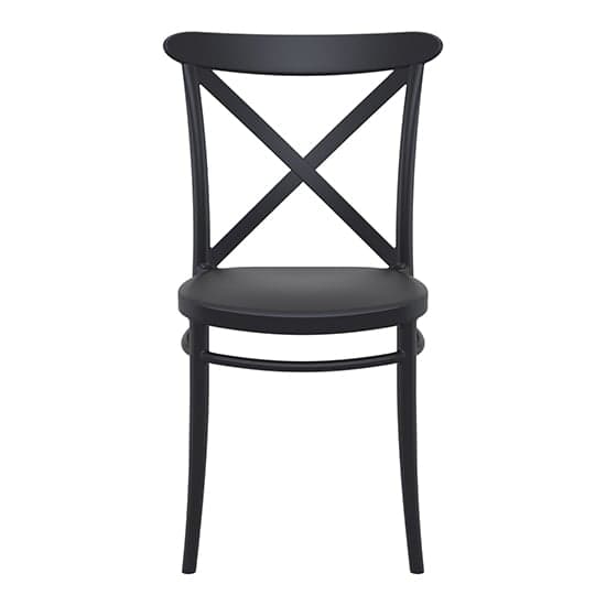 Carson Polypropylene And Glass Fiber Dining Chair In Black_2