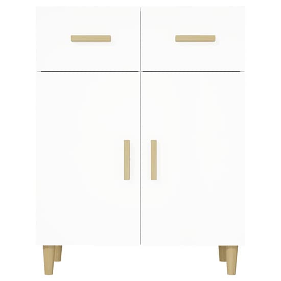 Cartier Wooden Sideboard With 2 Doors 2 Drawers In White_4